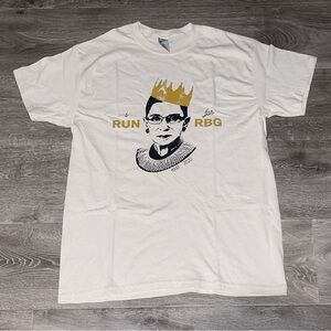 RBG Ruth Bader Ginsburg Notorious T-shirt 'I Run For RBG' 1933-2020